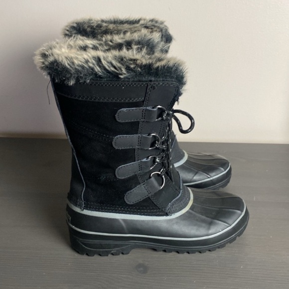 Khombu North Star Waterproof Winter
Thermolite Snow Boots Black Size 7 - Picture 1 of 10